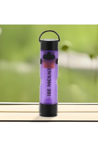 Pazly Mini El Feneri - Koşmak Ve Onarım İçin Mor Renkli Keşif Mor