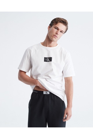 Calvin Klein Calvın Kleın Erkek T-shırt Nm2399e-100 Nm2399e-100 Beyaz