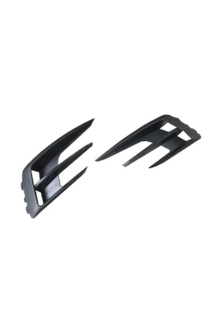 Renault Megane- 4- Sd- 2021-2024 Sis Lamba Kapağı Sağ/sol Set/sis Deliksiz/siyah Çıtalı Tyg Oem