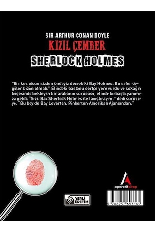 Kızıl Çember - Sherlock Holmes - Cep Boy Aperatif Tadımlık Kitapl