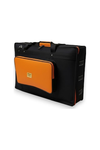Prime 4+ Setup İçin Uyumlu Soft Case Taşıma Çantası. Siyah Turuncu.