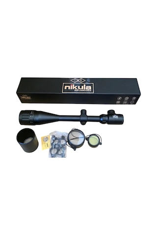 8-32x50aoeg Çift Işıklı Zoomlu Riflescope Dürbün Açık Sarı