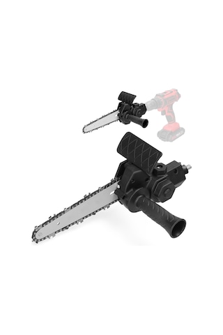 Aubyhe 6 İnç Elektrik Matkap Dönüştürücü Seti - Zincir Testere Aksesuarı, Ahşap İşleri, Minik El Testeresi, 6-13mm Üç Çene Somunlu Matkaplar İçin