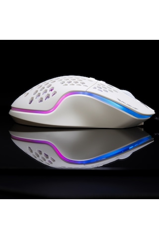 Rush Trepan RM404 12.800 DPI RGB Oyuncu Gaming Mouse