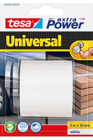 Tesa Ekstra Güçlü Duct Tamir Bandı, Beyaz