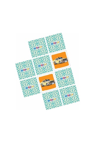 Blue Focus Taşıtlar Akıl Oyunu - Eşleştirme Kartları