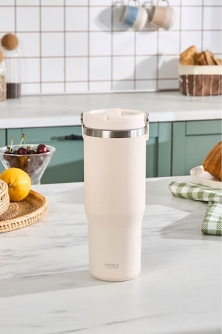 Karaca Star Ice Çelik Sızdırmaz Termos Bej 860 ml