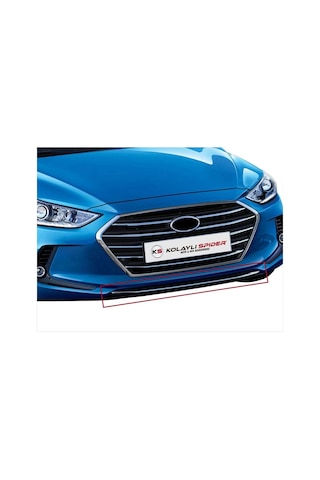 Hyundai Elantra 6 Ön Tampon Çıtası  Krom 2016-2019