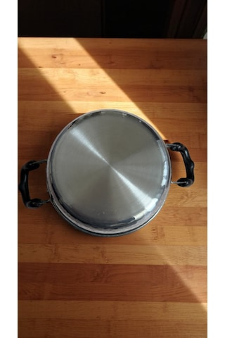 4'lü Alüminyum Tava, Sahan, Bakır Görünümlü 18,20,22,24 Cm