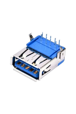 Usb 3.0 Dişi Konnektör 9 Pin Pcb Şase Dişi Usb Soket 10 Adet