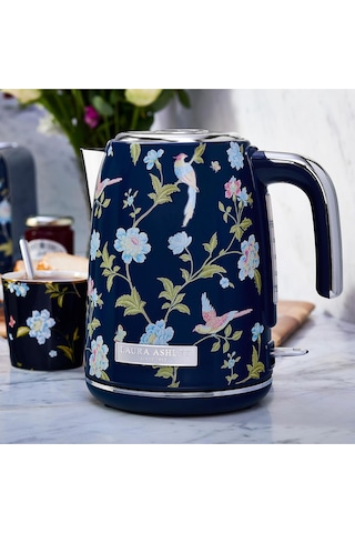 Laura Ashley Elveden Navy 1.7 L Kablosuz Çelik Su Isıtıcı