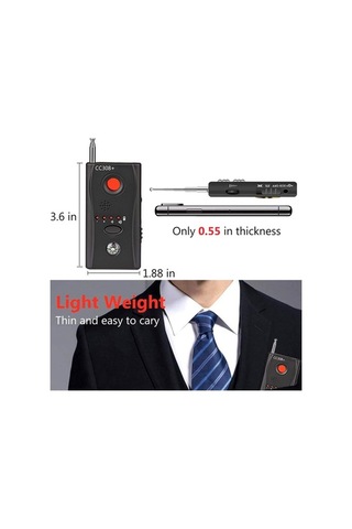 Ganzhoushop Wifi Tam Sinyal Rf Radyo Kamera Dedektörü Dalga Cc308 Aralıklı Gy - Kablosuz Sinyal Algılama Cihazı