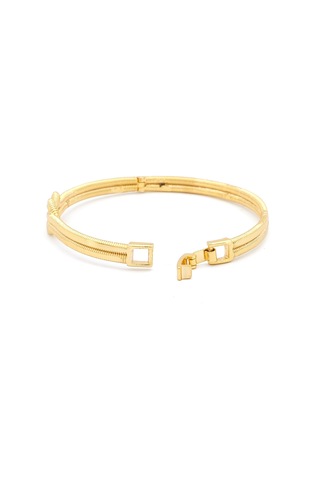 Altın Kaplama İmitasyon Aşk Düğümü Kelepçe Bileklik Blz-649 Altın