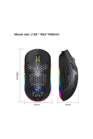 Tongxida T90 Kablosuz Oyuncu Mouse, En Yüksek Hızlı T90
