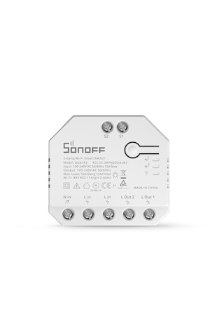 Sonoff Dual R3 Akıllı Röle