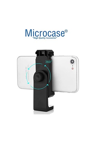 Microcase Tripod - Monopod İçin Ayarlanabilir Telefon Tutucu Başlık - Al2534 Standart