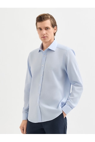 Karaca Erkek Slım Fıt Gömlek-açık Mavi 11.25w.04.011 Açik Mavi
