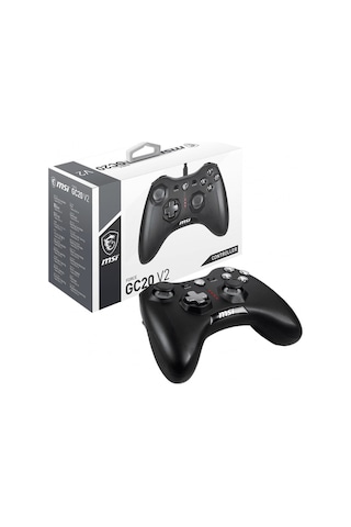 MSI Force GC20 V2 PC Android Uyumlu Gamepad Siyah