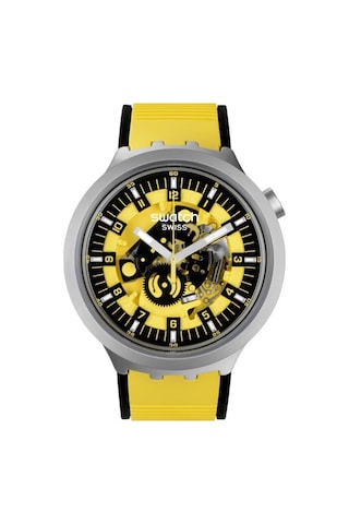 Swatch Sb07s109 Bolden Yellow Kadın/erkek Kol Saati Metal