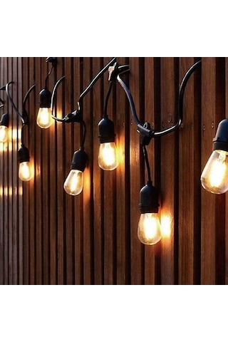 Opulentliving 15 Adet 3v S14 Led Ampul - Dayanıklı Su Geçirmez Şeffaf - Solar Işık İçin Uygun Şeffaf