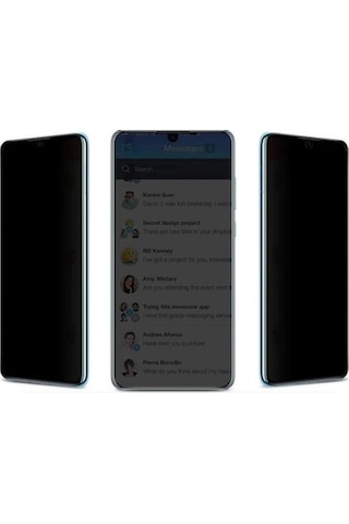 Apple Uyumlu iPhone 13 Pro Hayalet Ekran Koruyucu Tam Kaplayan Gizli Gizlilik