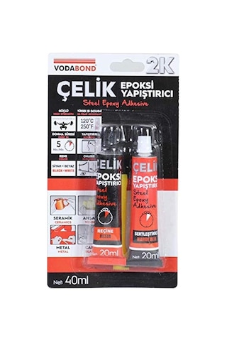 Epoksi Reçine Plastik Çelik 500 G Bronz Parçaların Onarımı Genel