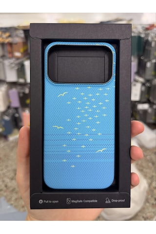 iPhone Uyumlu 17 Pro Max Knt Karbon Magsafe Kılıf No3