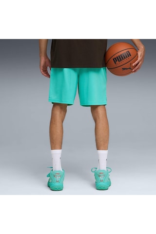 Puma Melo World Erkek Geniş Kesim 7" Basketbol Şortu 634607 01 Yeşil