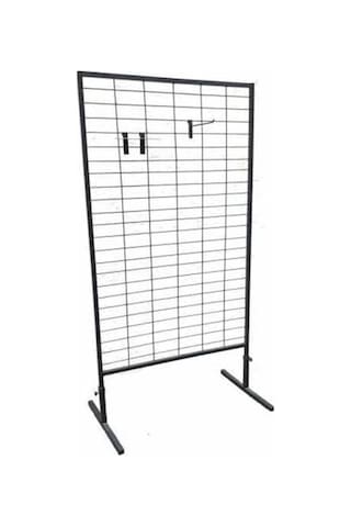 90x190 Tel Pano & Ayaklı Aksesuar Tel Askısı & Tel Çoraplık Standı 90 x 190 CM