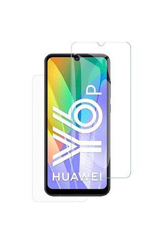 Exquıs Huawei Y6p Uyumlu Ön Ve Arka Koruma 360 Full Kaplama - Şeffaf