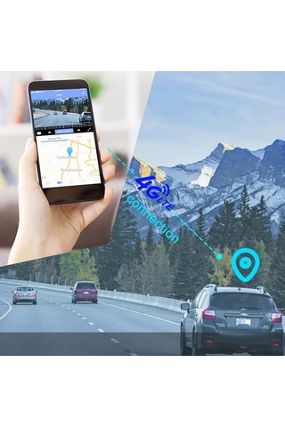 Erctec K1-d Uzaktan Canlı İzlemeli Sim Kartlı Fhd Gps Araç Kamera