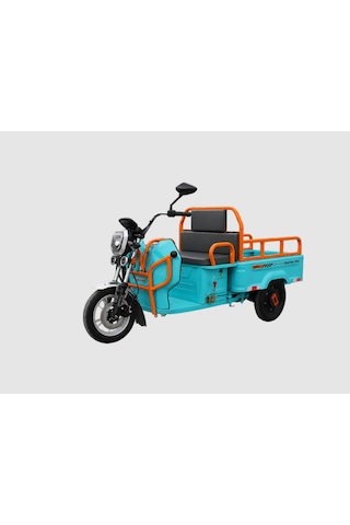 Sfm Mini Ekspres 1200w Elektrikli Yük Taşıma Aracı 72v 32 Ah Motosiklet Mavi