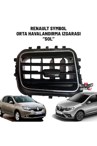 Renault Symbol Joy - Touch Kalorifer Orta Sol Havalandırma Izgarası 687512103r 687510983r
