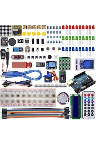 Arduino 168 Parça Uno R3 Robotik Kodlama Seti