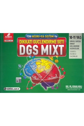 Dikkati Güçlendirme Seti Mixt 10-11 Yaş - Osman Abalı - Adeda