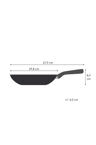 Tefal Experience Fusion Core 9x Wok Tava - 28 Cm 001 Siyah