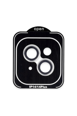 Joko Apple iPhone Uyumlu 14 Pvd Metal Kamera Lens - Gümüş