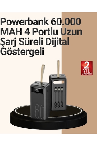 Güvenlik Korumalı Hızlı Şarj Özellikli Powerbank Çok Renkli