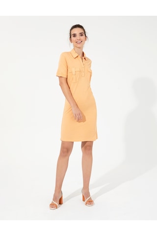 Pierre Cardin Kadın Turuncu Örme Elbise 50250964-vr051 Turuncu