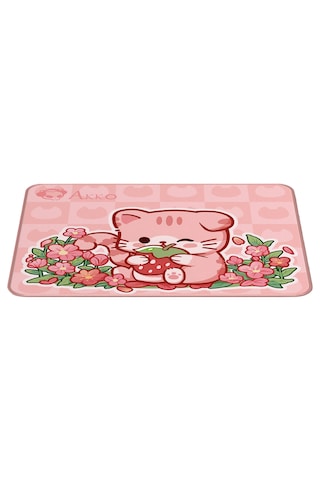 Akko Cat Theme Pink Angie 36 28 Mouse Pad Çok Renkli