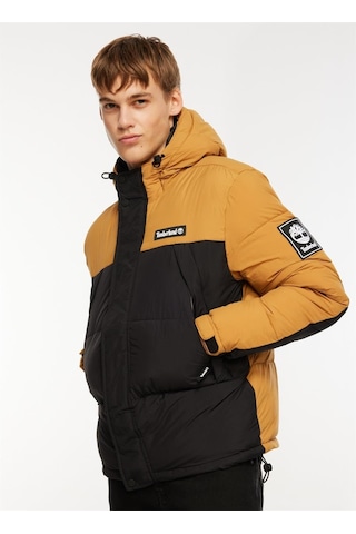 Timberland Tımberland Dwr Outdoor Archive Puffer Jacket Tb0a6s41p571-wheat Boot/black Sarı - Siyah