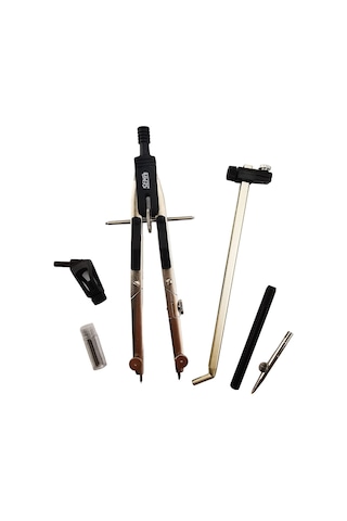 Sema Hassas Ayarlı Trilinli Pergel Seti 6 Parça