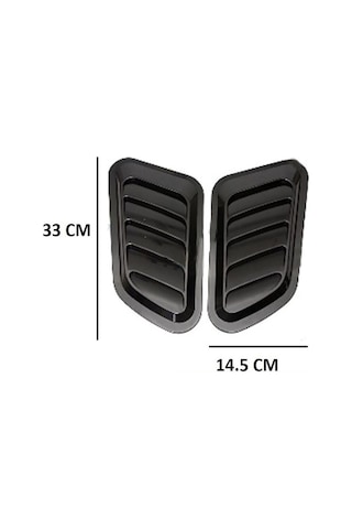 Opel Corsa D 2006-2014 Kaput Üstü Havalandırma Scoop 2 Li Piona