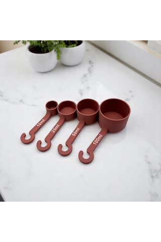 Plastik Mutfak Ölçü Kaşık Seti