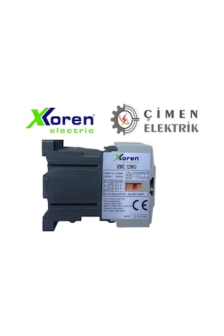 Xkoren 12a 5,5kw 24v Dc Kontaktör 1na Xmc-12md-10s/24v