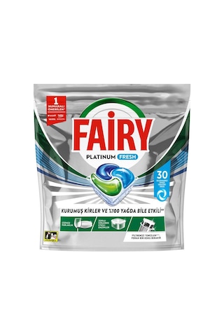 Fairy Platinum Fresh Bulaşık Makinesi Kapsülü 30 Yıkama