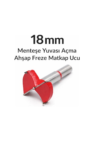 Senbang 18 Mm Menteşe Yuvası Açma Ahşap Freze Matkap Ucu Panç