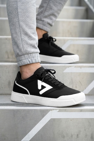 Dark Seer Ds Midas Siyah Beyaz Erkek Sneaker Günlük Spor Ayakkkabı Siyah - Beyaz