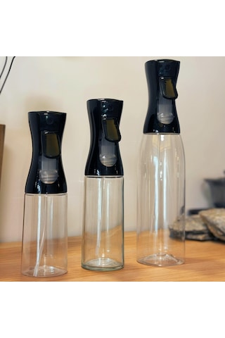 Eastmeeetwest--1 Adet, Yağ Püskürtücü, Mutfak Yağ Püskürtücü, Zeytinyağı Püskürtücü, Ev Yağ Püskürtücü, Salata Izgara, Mutfak Pişirme, Pişirme, Piknik, Mutfak Malzemeleri, Kum Izgara Aletleri İçin 200 Ml Siyah