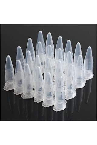 500 Adet 1.5ml Laboratuvar Mini Plastik Test Tüpü Santrifüj